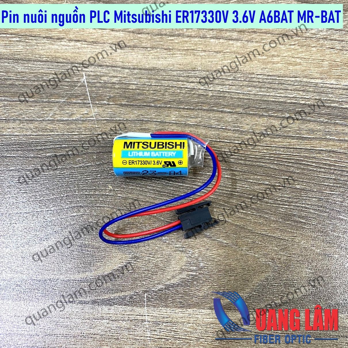 Pin nuôi nguồn PLC Mitsubishi ER17330V A6BAT MR-BAT ER17330 3.6V
