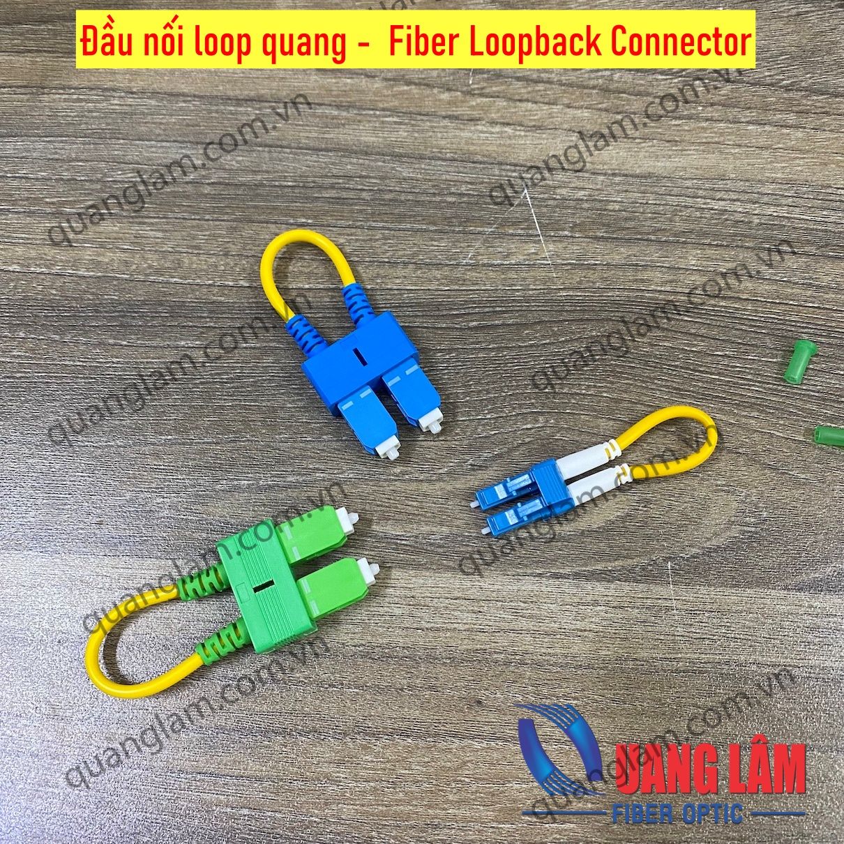 Đầu nối loop quang SC/APC SC/UPC LC/UPC (Fiber Loopback Connector)