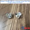 Adaper chuyển đổi RF N-Female sang chân hàn có bát vuông 25x25mm