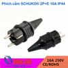 Phích cắm SCHUKO® 2P+E 16A IP44