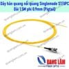 Dây hàn quang nối quang Singlemode SM ST/UPC dài 1.5M phi 0.9mm (Dây Pigtail)