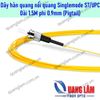 Dây hàn quang nối quang Singlemode SM ST/UPC dài 1.5M phi 0.9mm (Dây Pigtail)