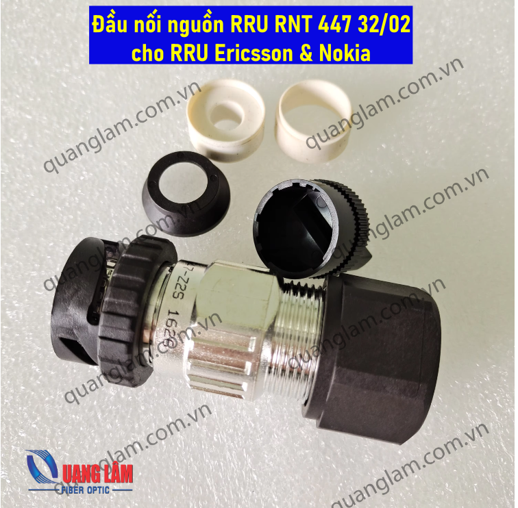 Đầu nối nguồn RRU RNT 447 32/02 cho RRU Ericsson & Nokia RRUS 32B3,RRU ...