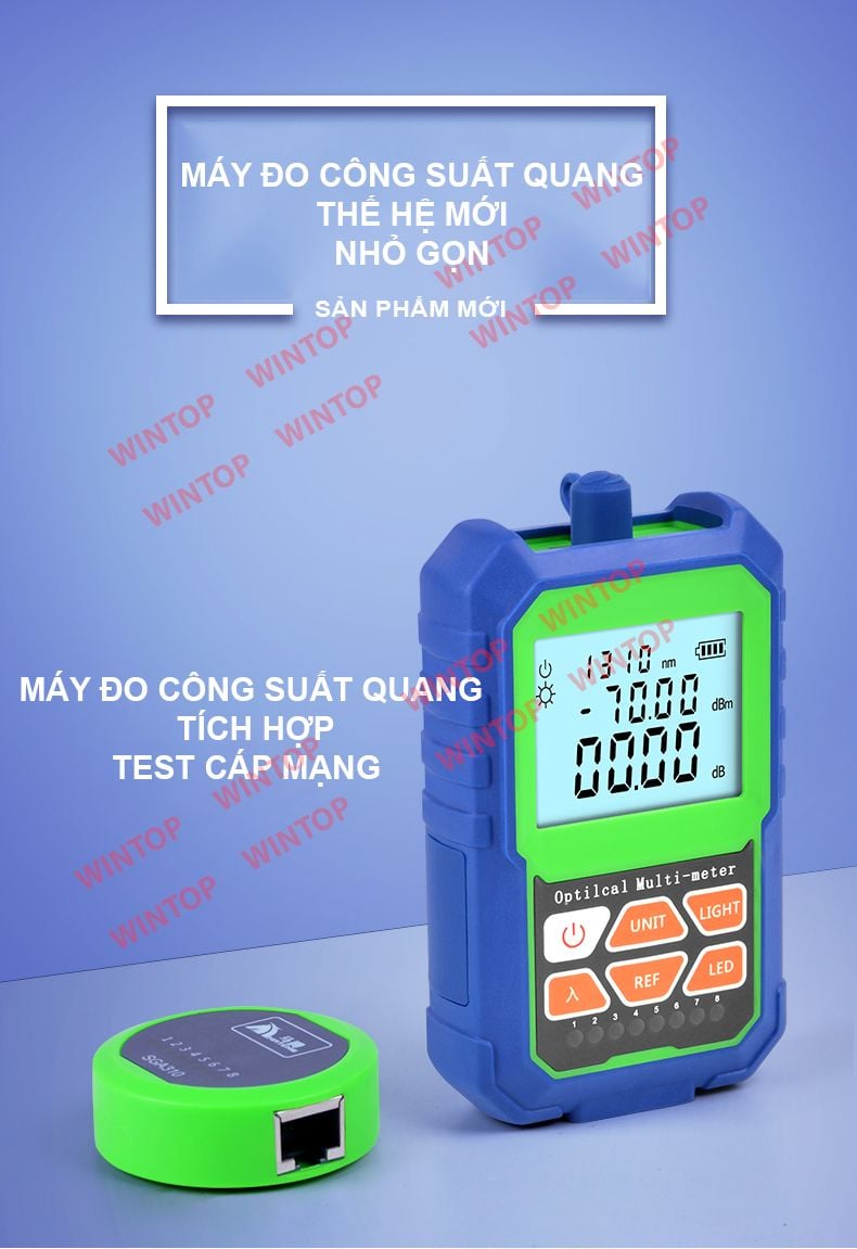 Máy đo công suất quang và kiểm tra cáp mạng RJ45 SG86AM70