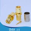Đầu nối SMA-Plug (đực ren trong, kim giữa) SMA-J-5 SMA-Male cho cáp 5D-FB LMR300 SYWV-50-5 50Ohm