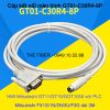 Cáp kết nối màn hình GT01-C30R4-8P HMI Mitsubishi GT11/GT15/GOT1050 với PLC Mitsubishi FX1S/1N/2N/3U/F3G dài 3M