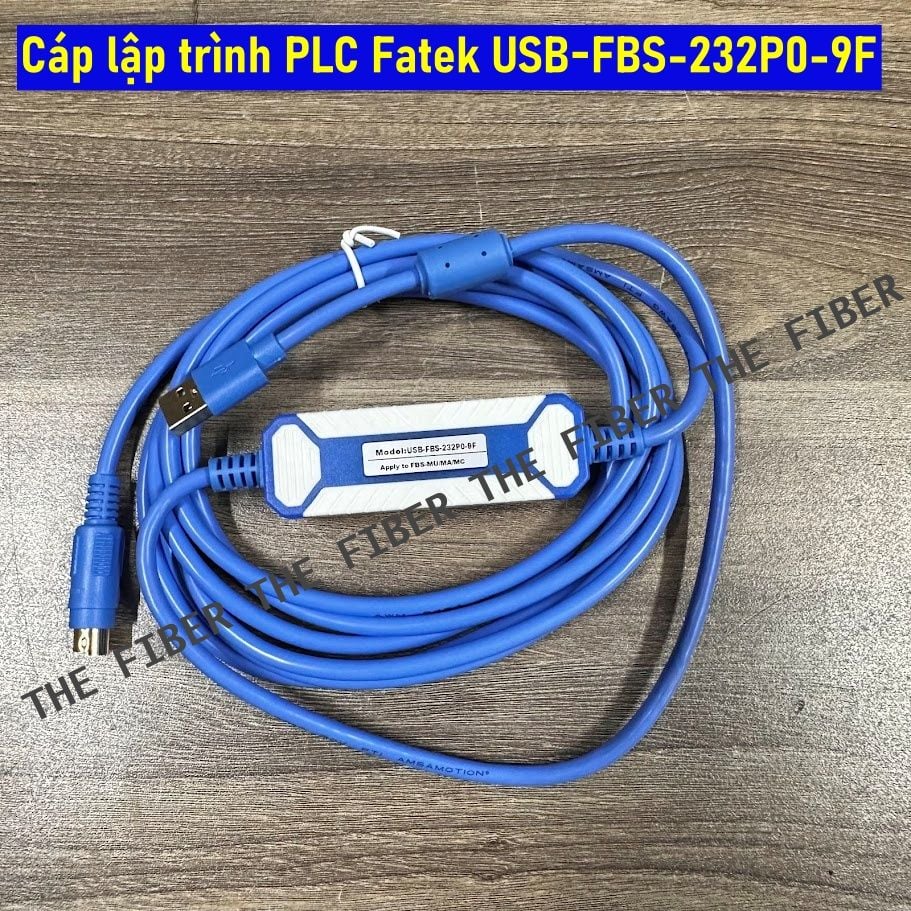 Cáp lập trình PLC Fatek USB-FBS FBs-24MA, FBs-40MA, FBs-60MA USB-FBS-232P0-9F