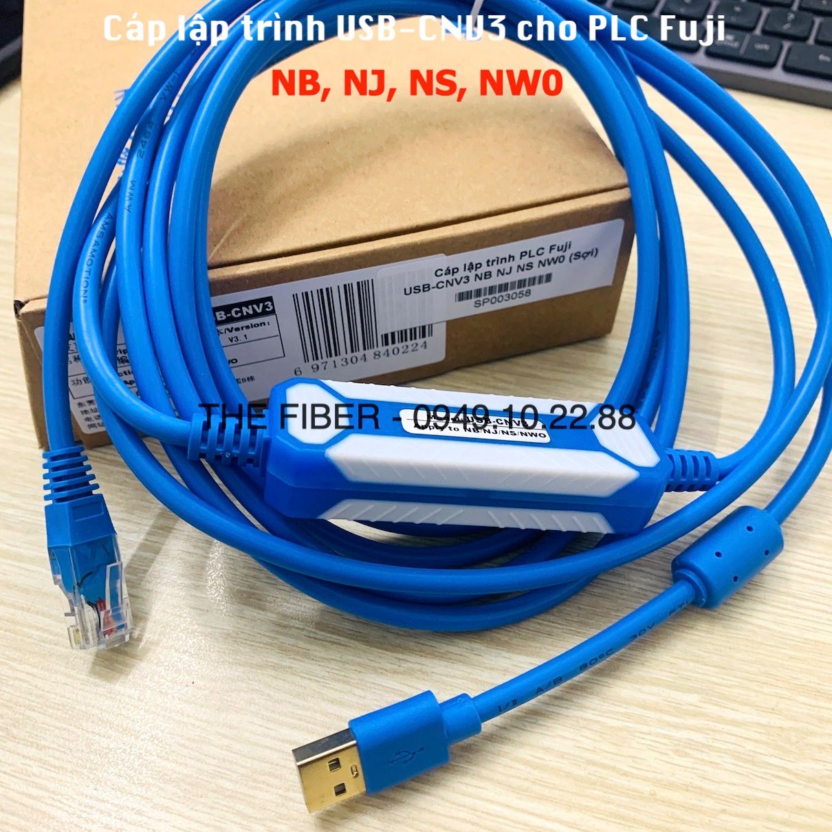 Cnv3 Course Cáp lập trình PLC Fuji USB-CNV3 NB NJ NS NW0 – Công ty TNHH Công Nghệ ...