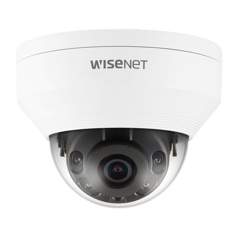 QNV-6012R1 | camera Wisenet Vandal Dome 2M, H265, ống kính 4mm