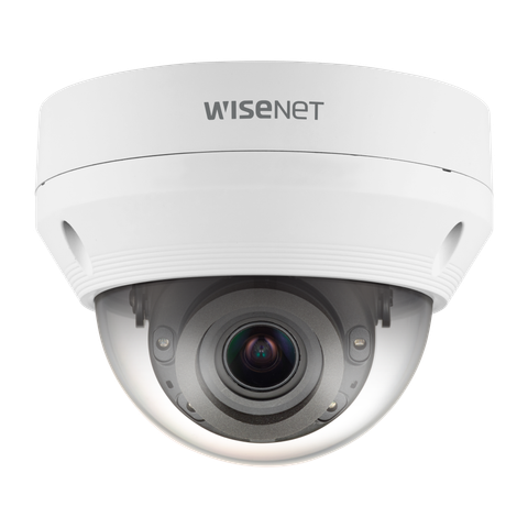 QNV-6072R1 | camera Wisenet Dome Anti-Vandale 2M, H.265, ống kính Zoom 3.1X