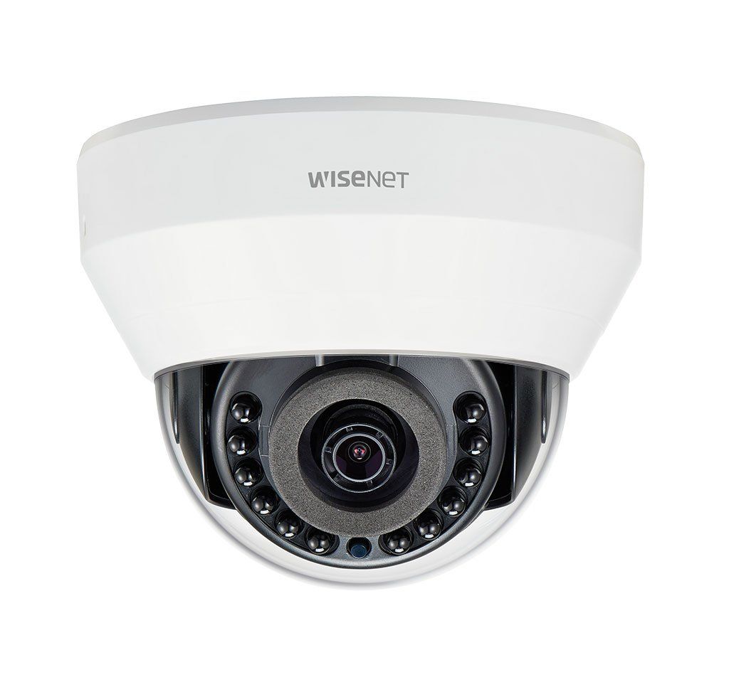 LND-6070R/VAP Camera ốp trần Wisenet Samsung độ phân giải 2M, ống kính thay đổi 3.2~10mm