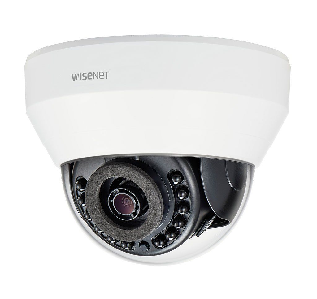 LND-6070R/VAP Camera ốp trần Wisenet Samsung độ phân giải 2M, ống kính thay đổi 3.2~10mm