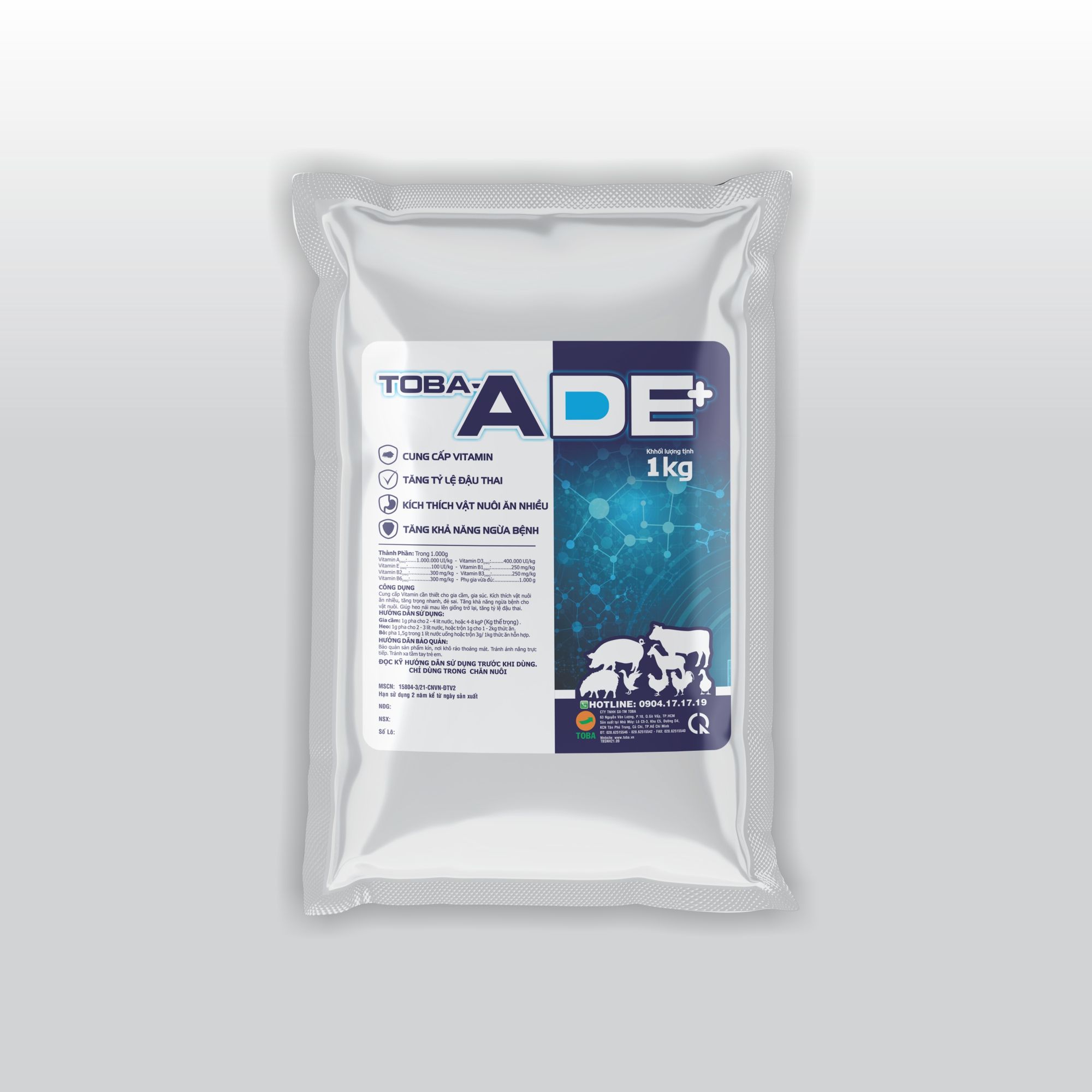 TOBA ADE - Túi 1kg - TBTY-ADE