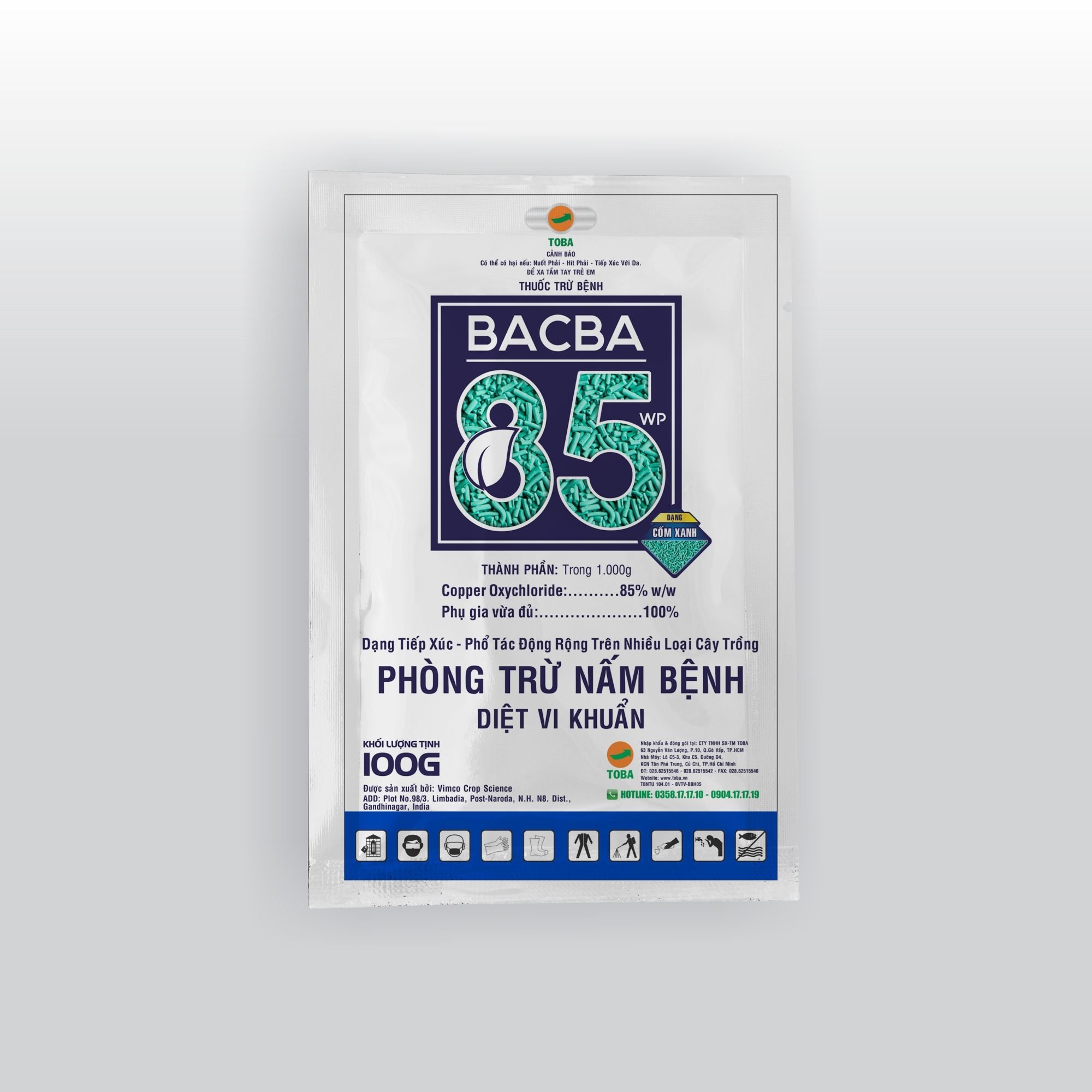 BACBA 85 - Gói 100g - BVTV-BB203