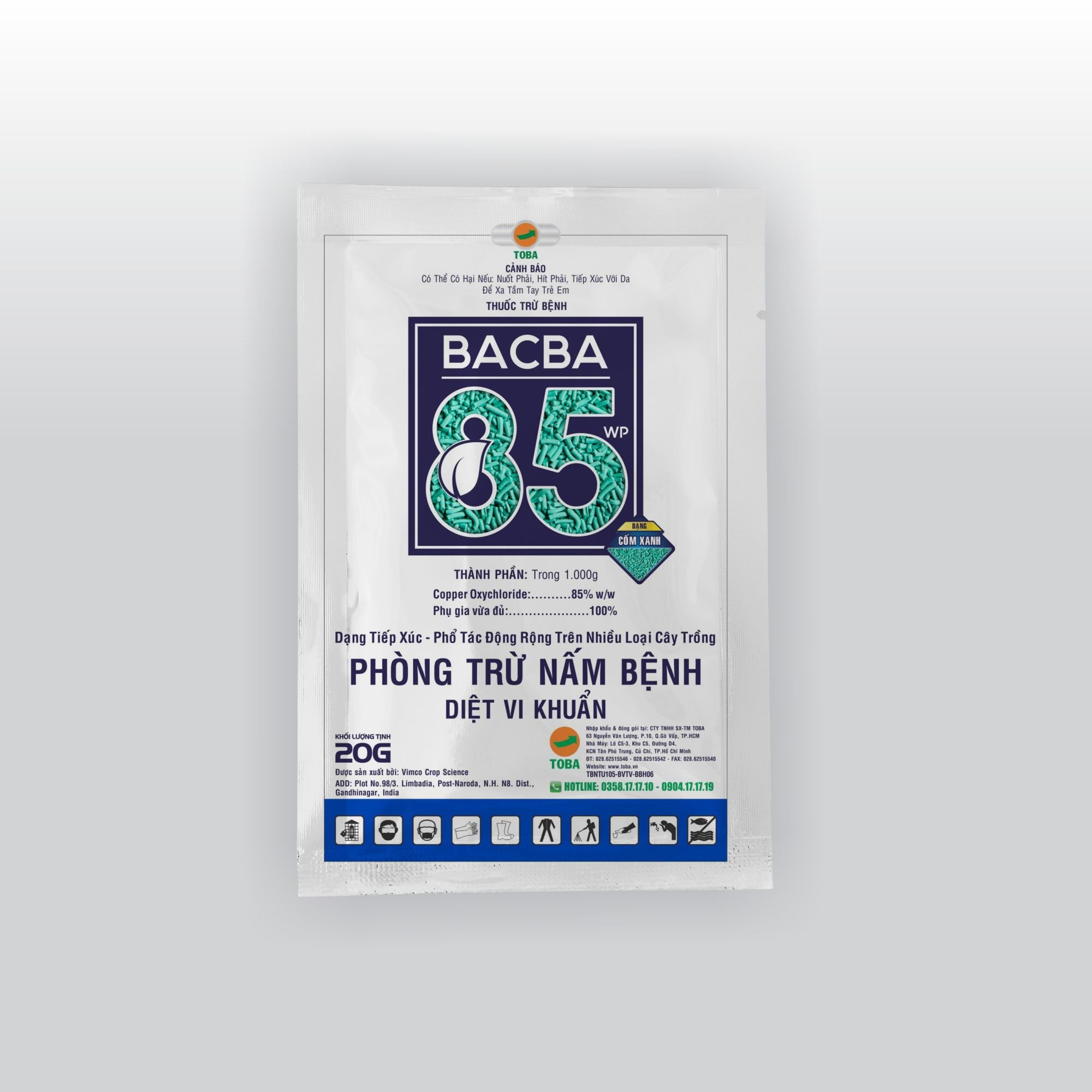 BACBA 85 - Gói 20g - BVTV-BB204