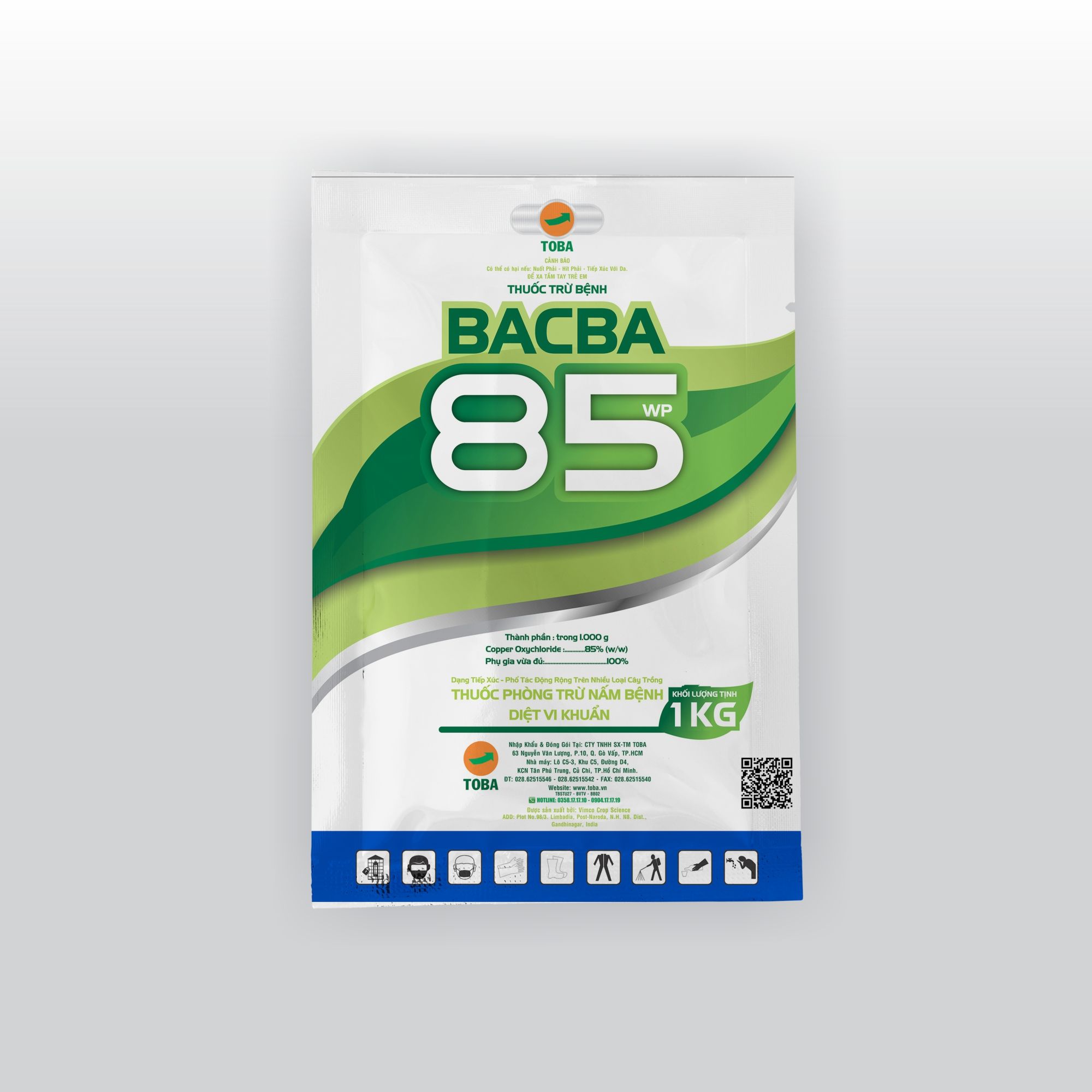 BACBA 85 - Gói 1 Kg - BVTV-BB101