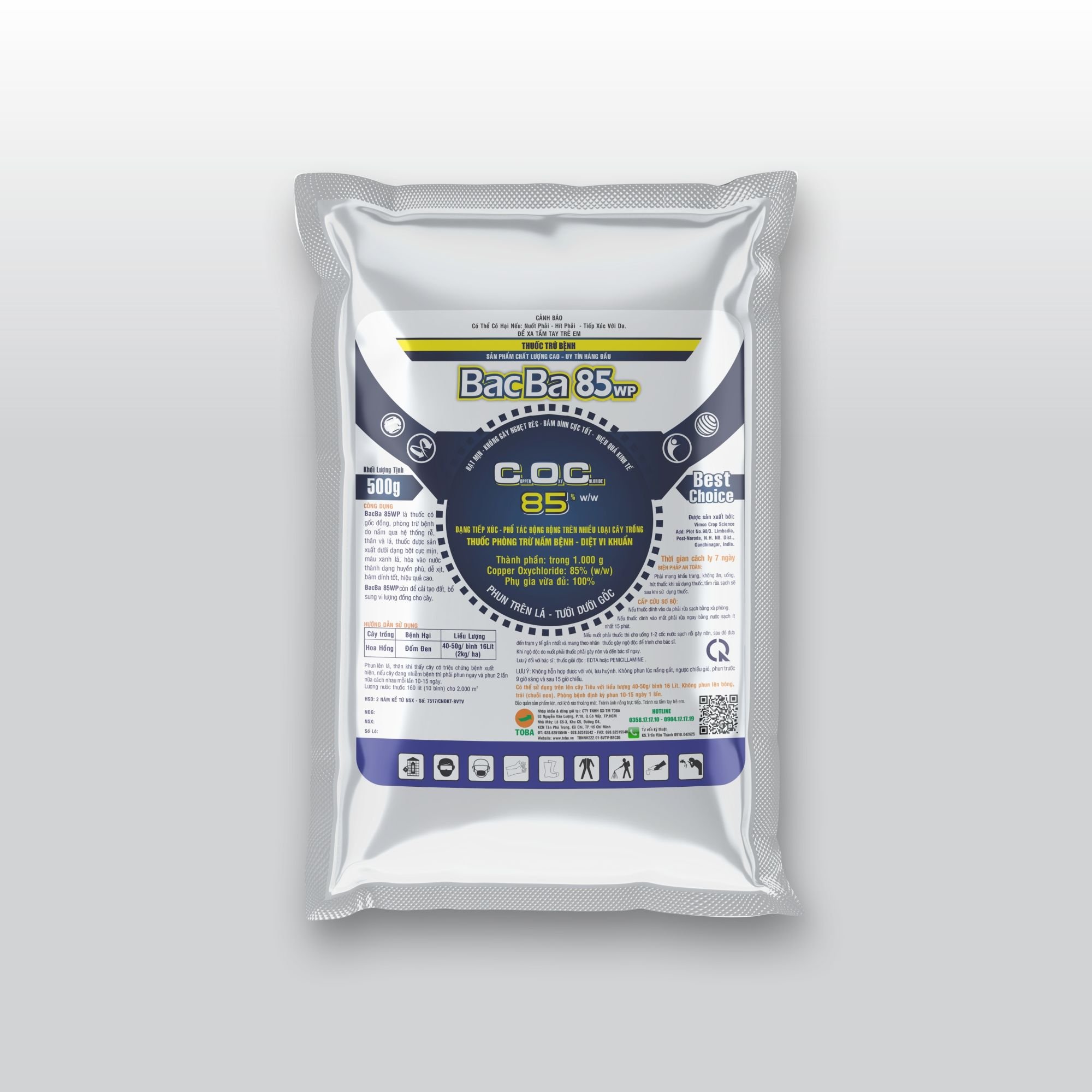 BACBA 85WP - Gói 500g - BB109