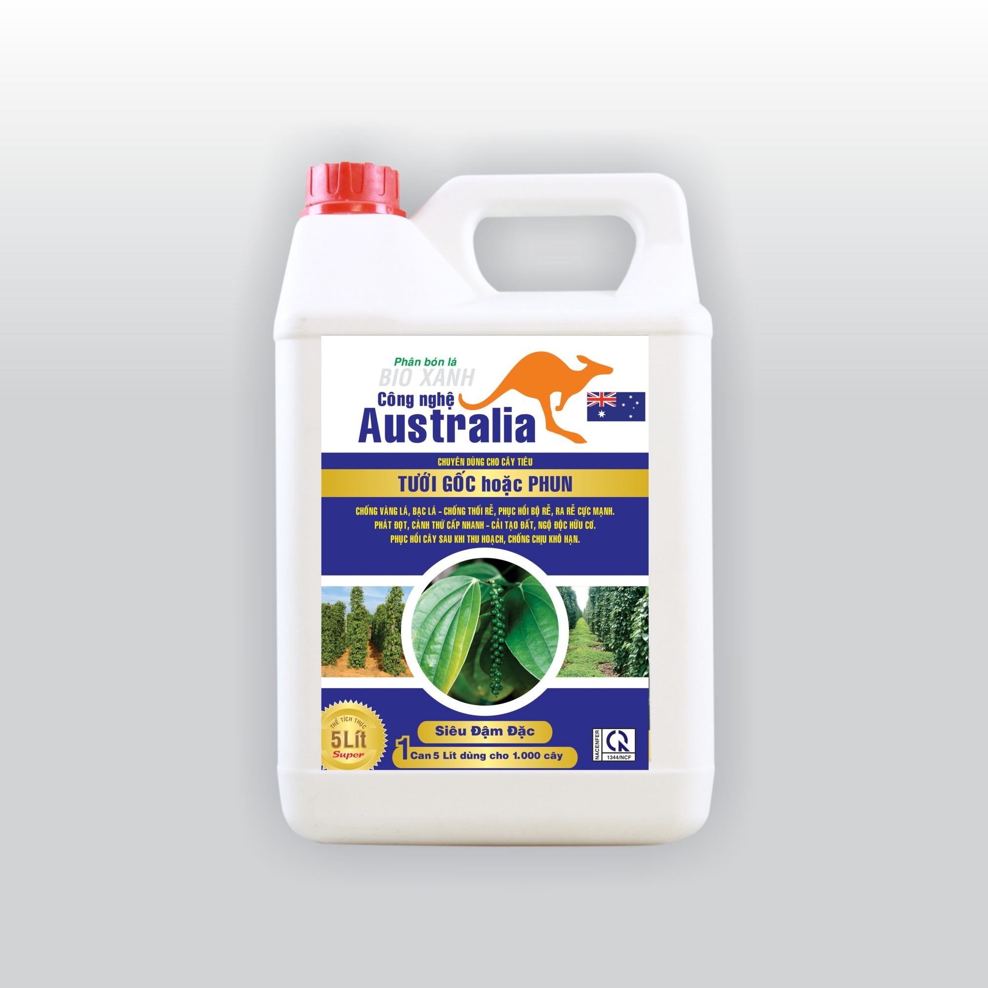 BIO XANH TIÊU - Can 5 Lít - NND-TD303.1