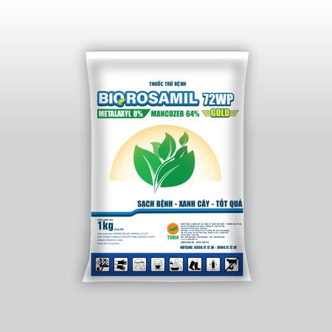  BIOROSAMIL 72WP - Gói 1 Kg - BTVT-RST18 