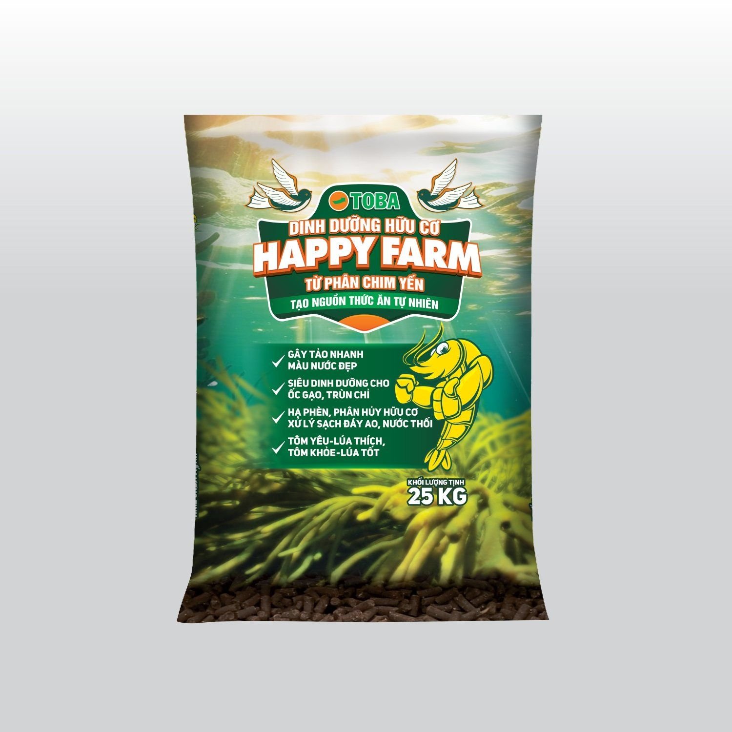 HAPPY FARM - THỦY SẢN BAO 25KG - TT-HPF02