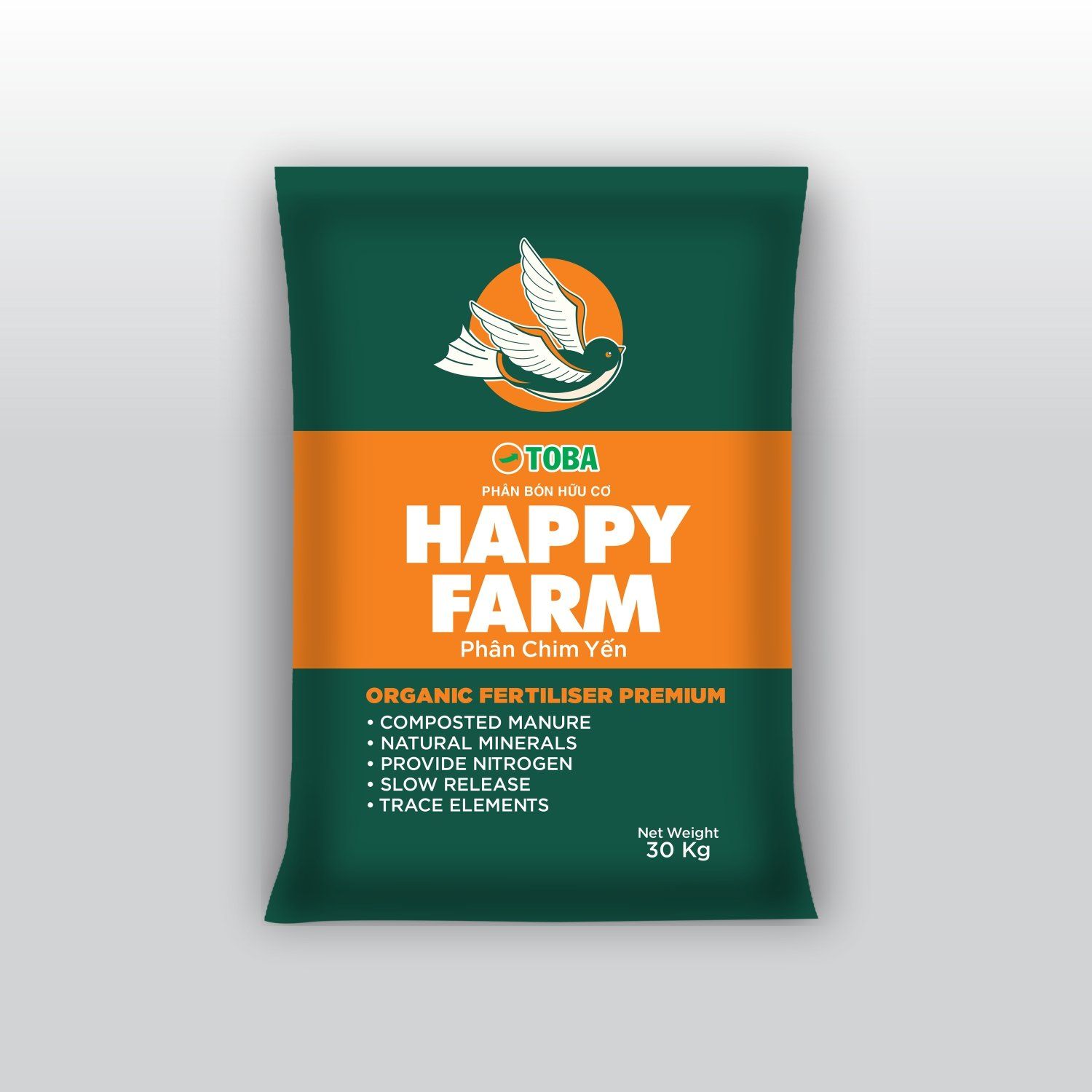 Phân Hữu Cơ  Happy Farm ( PHC - HPF01)