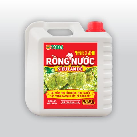  RỒNG NƯỚC - SIÊU LÂN ĐỎ - Can 5 Lít (NND-RN002) - SẦU RIÊNG 