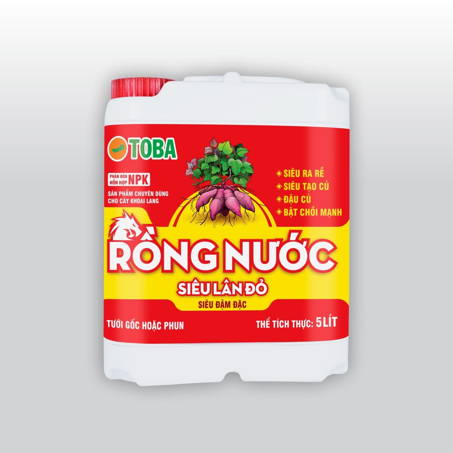 RỒNG NƯỚC - SIÊU LÂN ĐỎ - Can 5 Lít - NND-RN025 - Khoai Lang