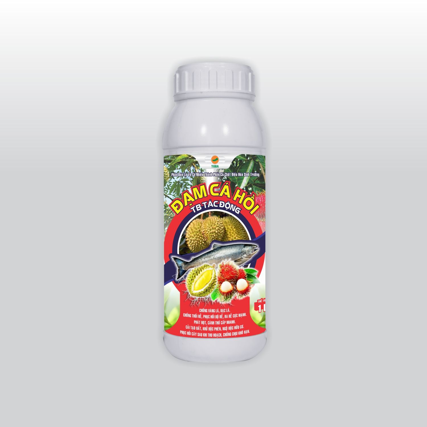 TB TÁC ĐỘNG - ĐẠM CÁ HỒI  1L SẦU RIÊNG CHÔM CHÔM - NND-TD708
