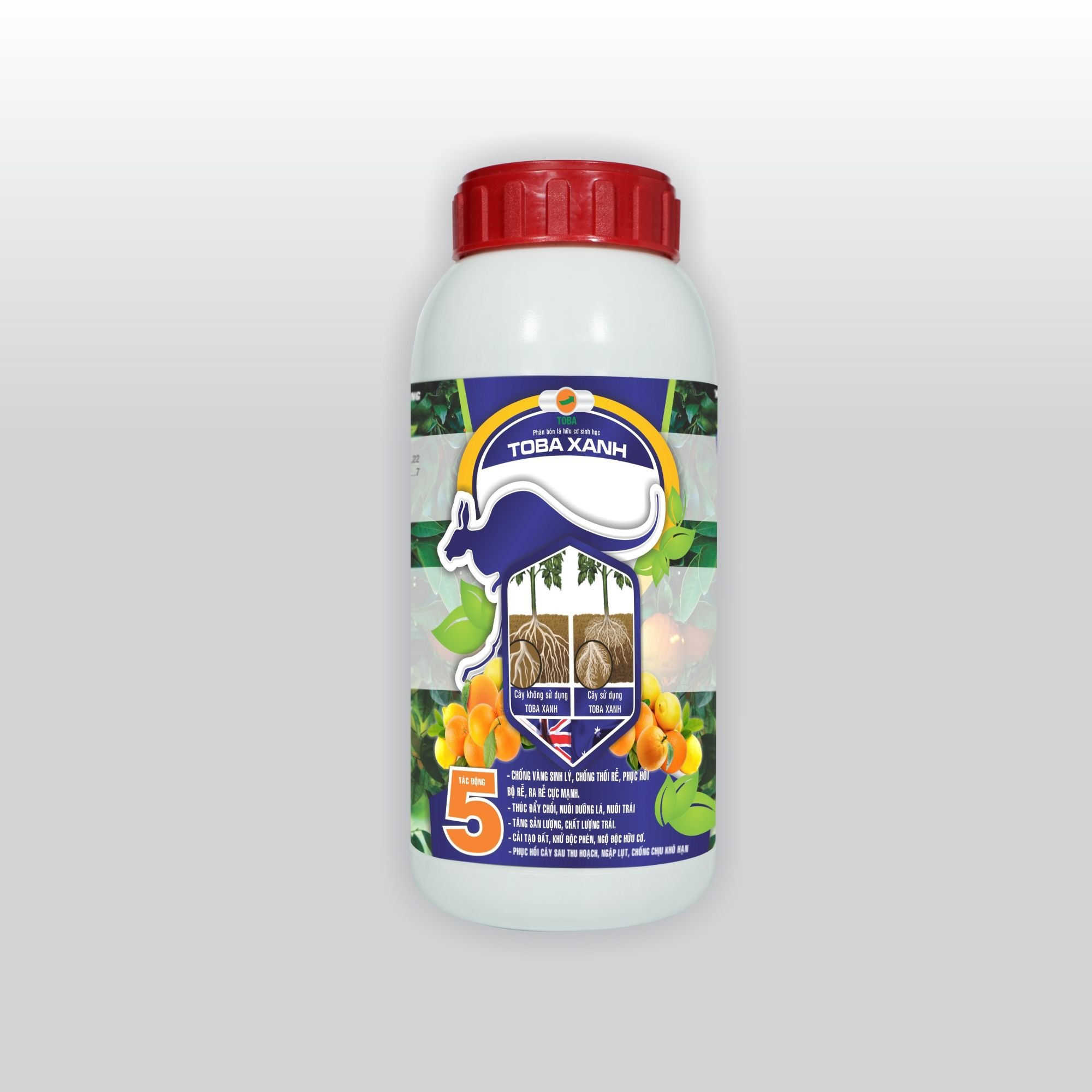 TOBA XANH - Chai 1 Lít - NND-TD208