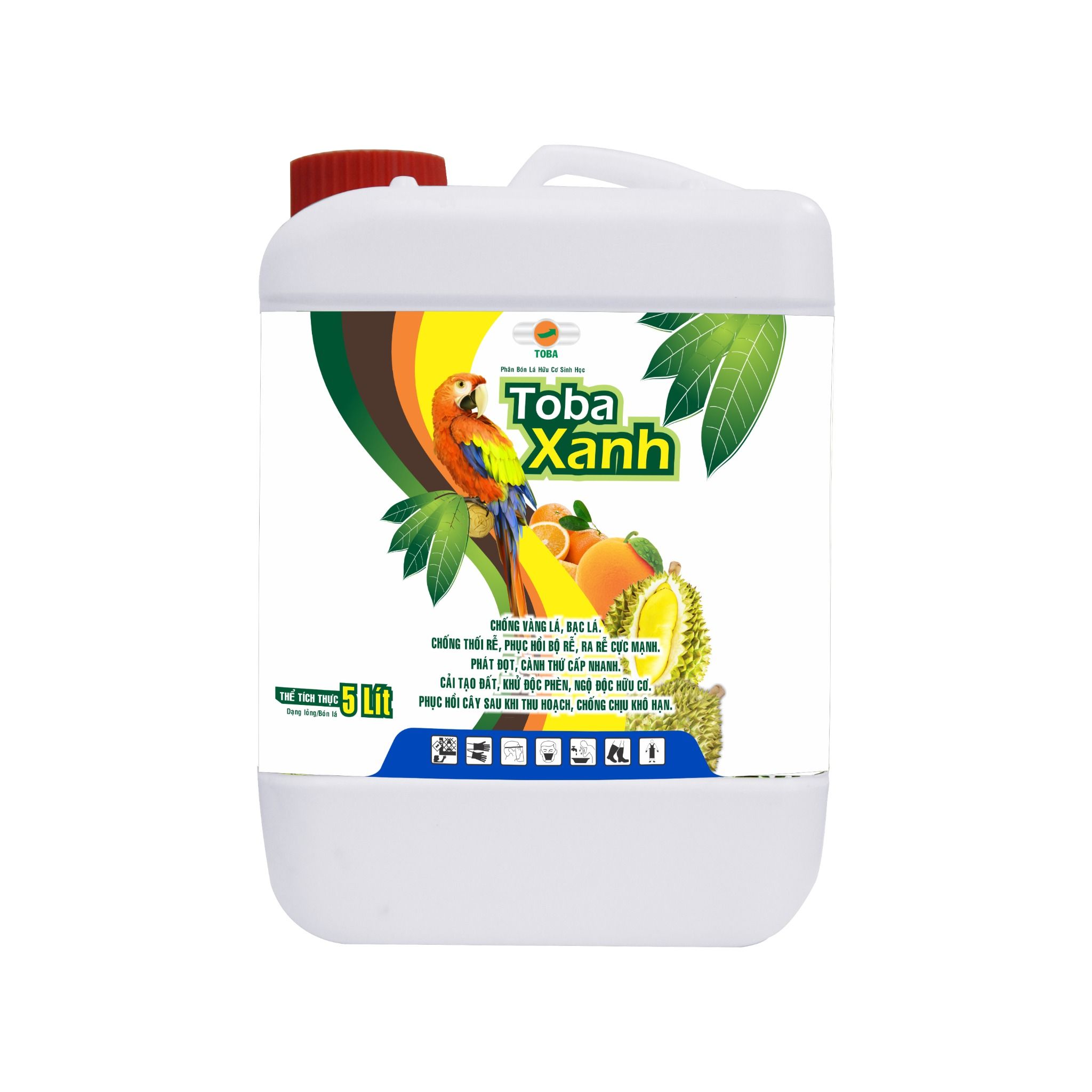 TOBA XANH - Can 5 Lít - NND-TD313.1
