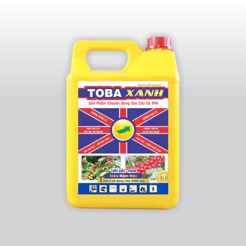  NHÃN TOBA XANH LÂM ĐỒNG 5 LÍT NND-TD407 