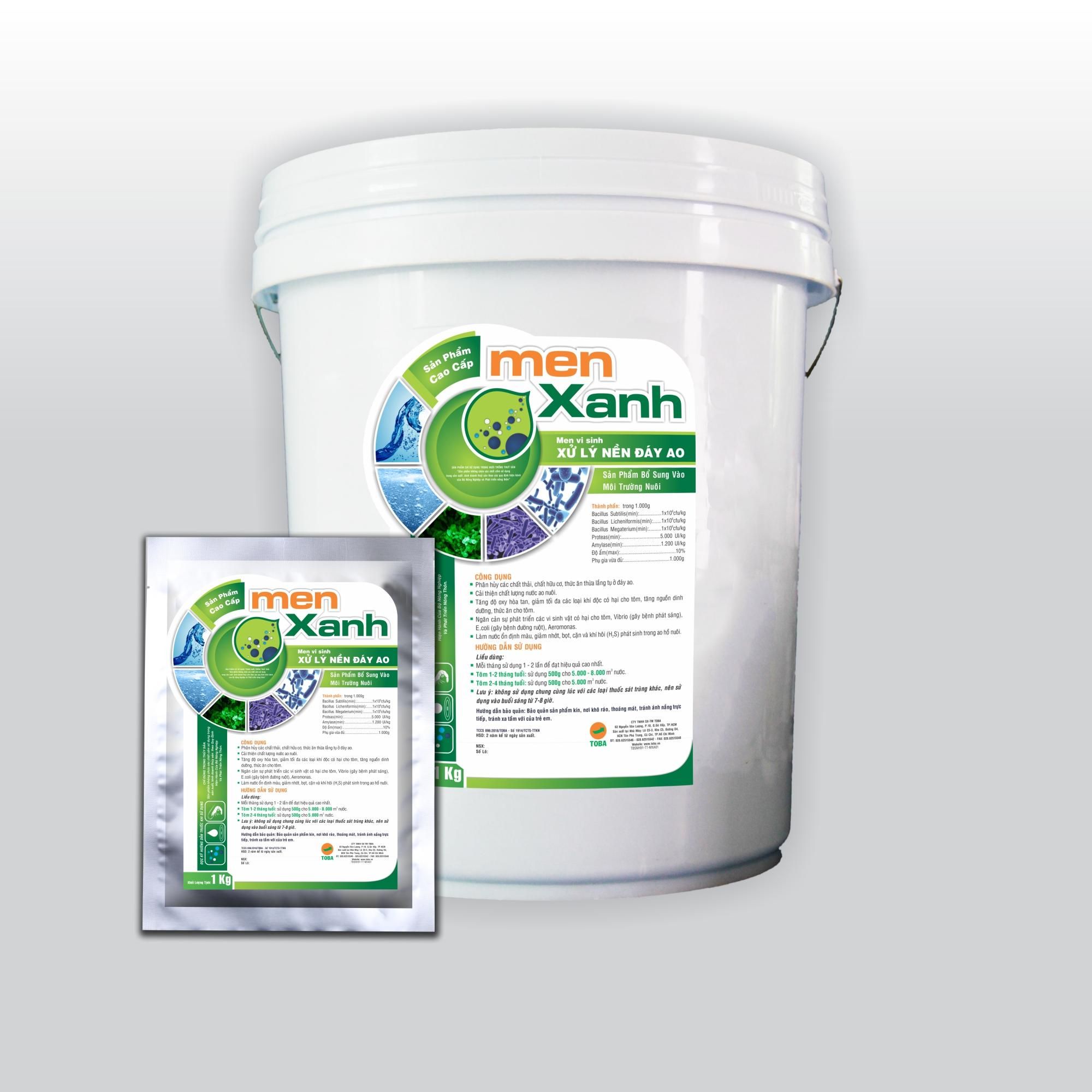MEN XANH - Túi 1 Kg - TT-MXA01