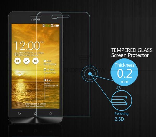 Asus Zenfone 5 - Cường lực mặt trước (Trong suốt)