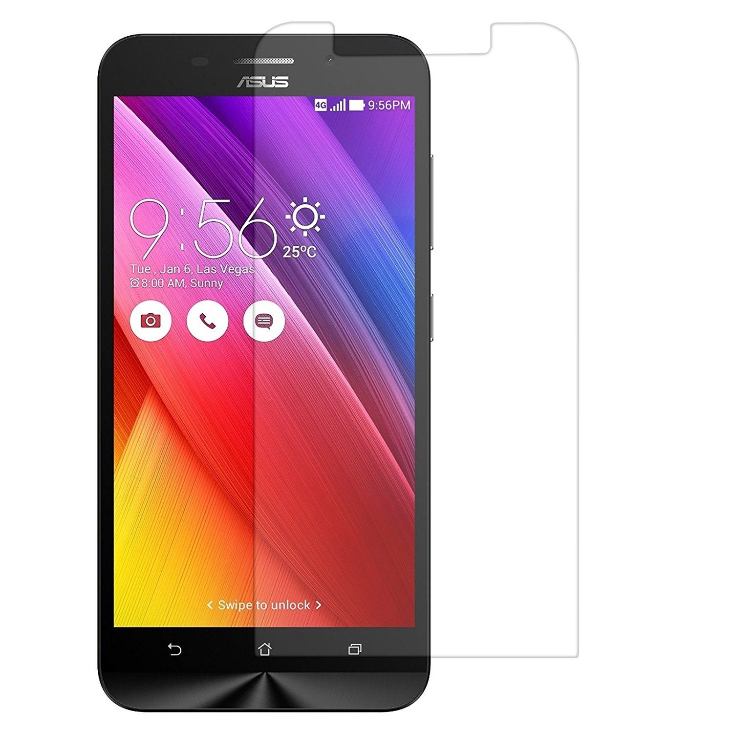  Asus Zenfone Max - Cường lực mặt trước (Trong suốt) 