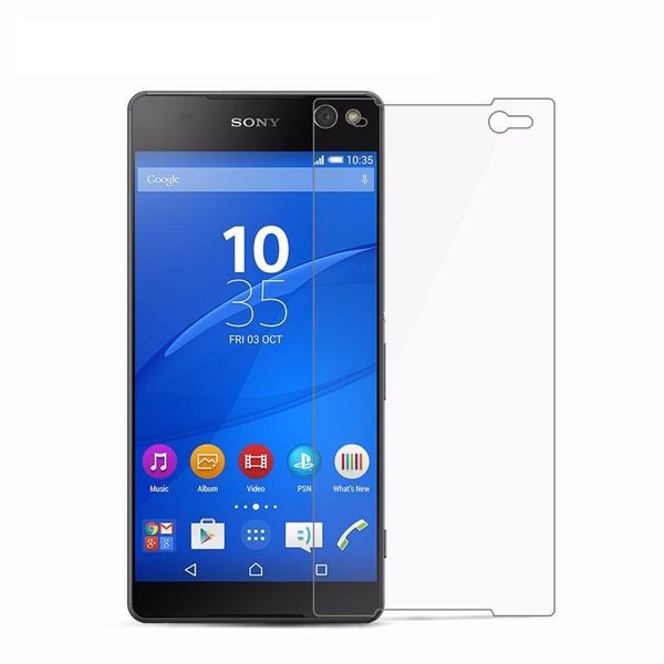 Sony Xperia C5 - Kính cường lực mặt trước (Trong suốt)