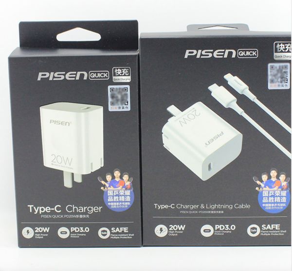  Cốc sạc nhanh PISEN QUICK PD 20W 