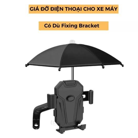  Giá Đỡ Điện Thoại Xe Máy Có Dù 