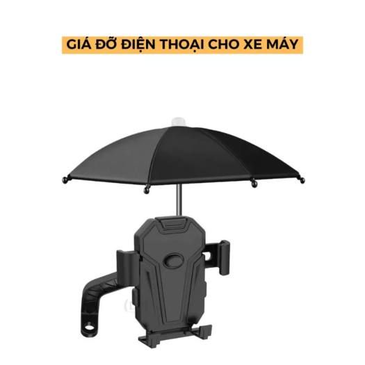  Giá Đỡ Điện Thoại Xe Máy Có Dù 