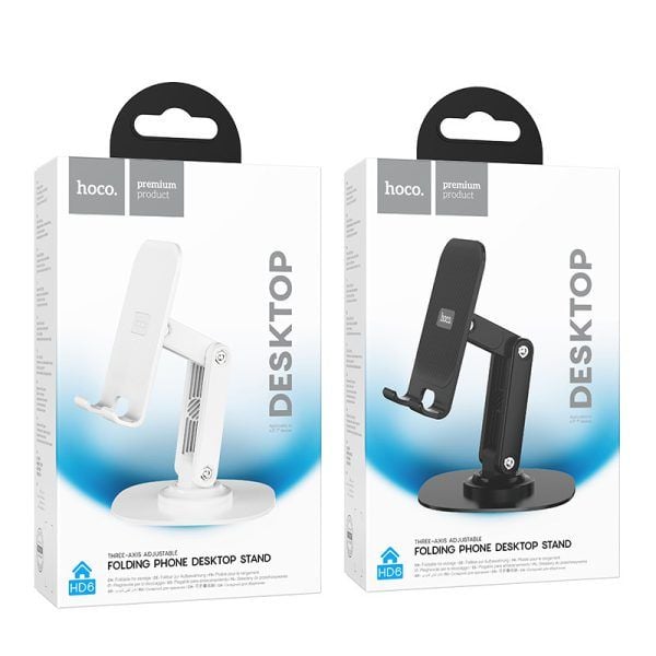 Giá đỡ điện thoại để bàn xoay 360 Hoco HD6 