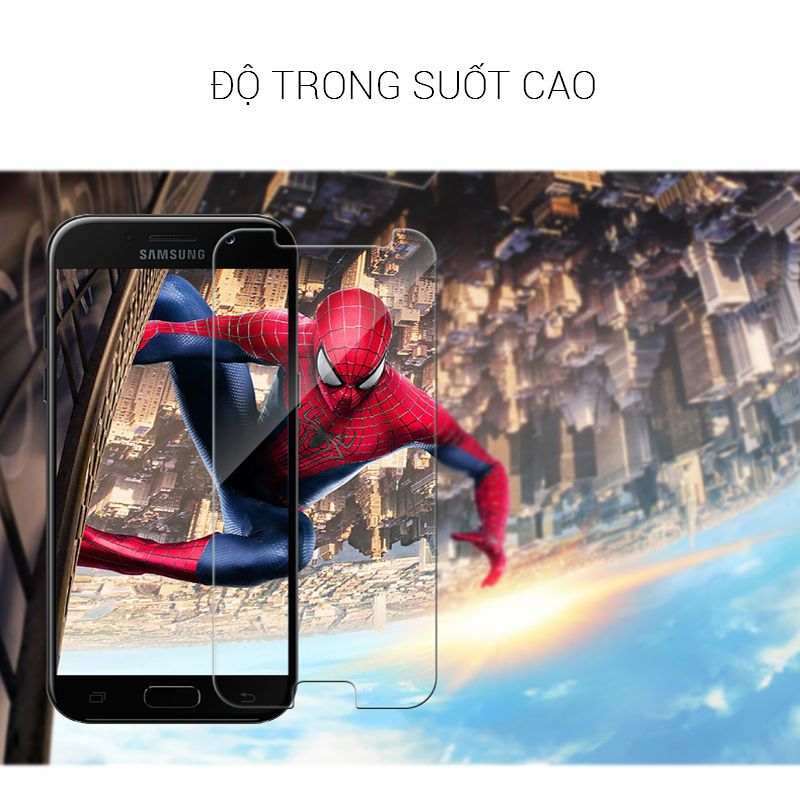  Samsung A3 2017 - Cường lực mặt trước (Trong suốt) 