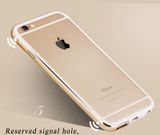  iPhone 6, 6S - Ốp viền dẻo kim loại lót silicon (Nhiều màu) 