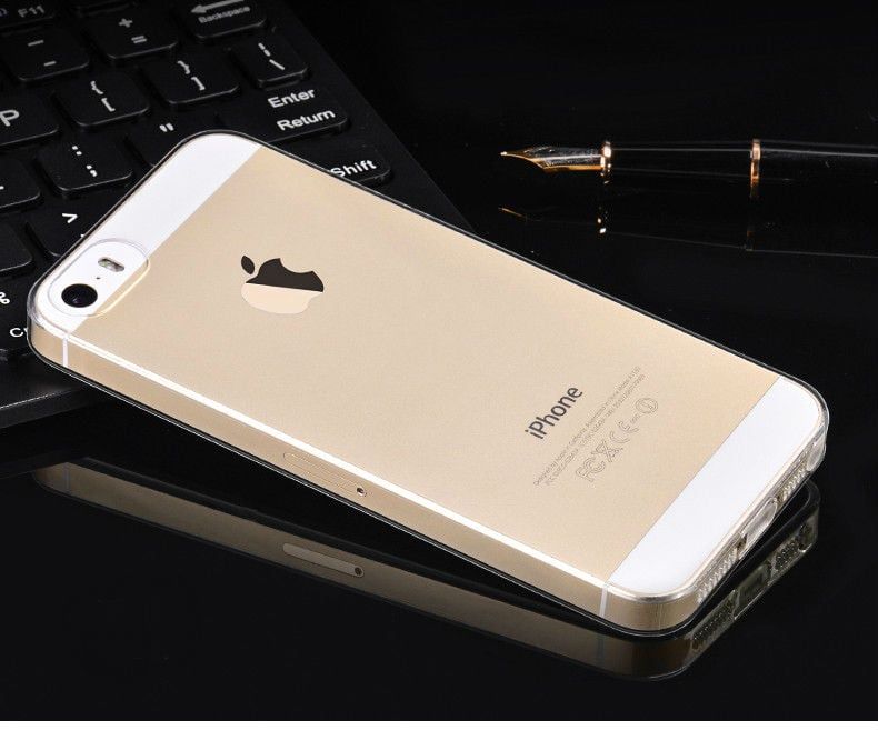  iPhone 5, 5S, SE - Ốp lưng dẻo trong suốt (Tốt) 