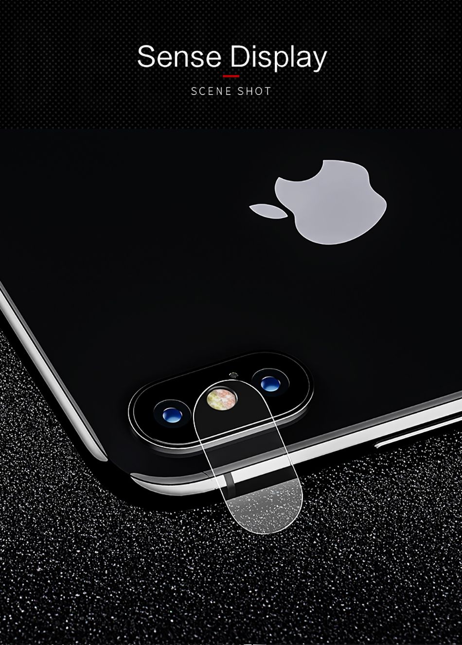  iPhone X - Cường lực camera sau 