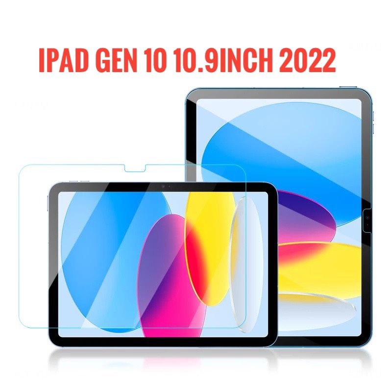  Cường lực trong suốt mặt trước iPad Gen 10 10.9 inch 2022 