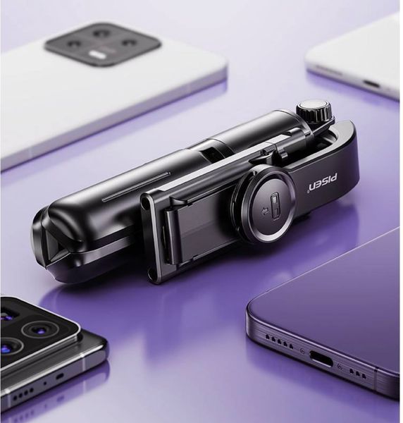  Gậy chụp hình Mini Pisen chính hãng có đèn LED (giá đỡ) 