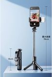  Gậy chụp hình Mini Pisen chính hãng có đèn LED (giá đỡ) 