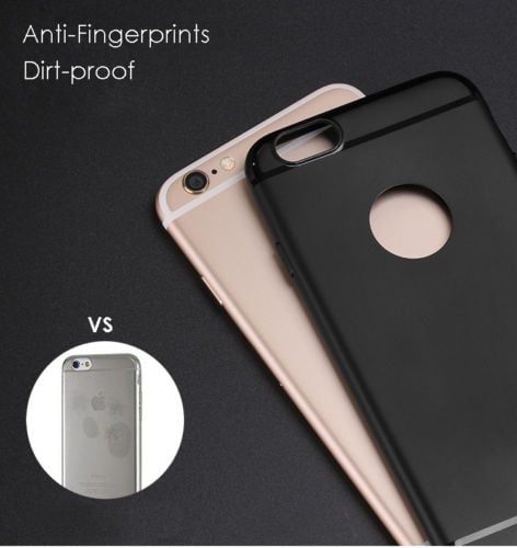  iPhone 6 Plus, 6s Plus - Ốp lưng dẻo màu Ou Case (Đen) 