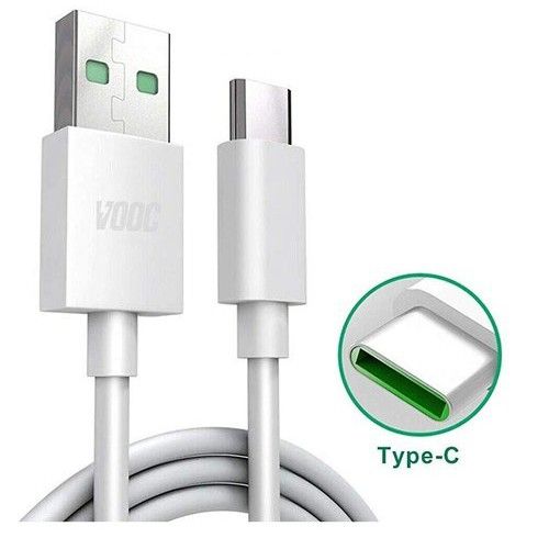  Cáp sạc nhanh Type C Super Vooc Oppo (Trắng) 