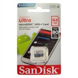  Thẻ nhớ 64G cao cấp Sandisk Ultra 