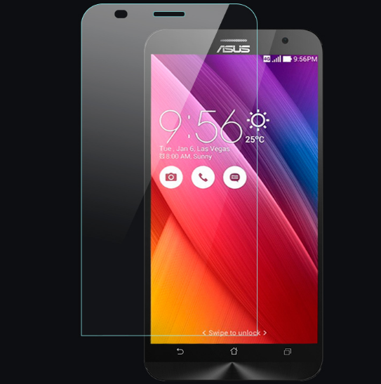 Asus Zenfone 2 5.5'' - Cường lực mặt trước (Trong suốt)